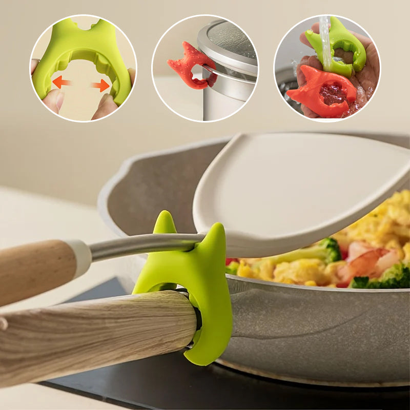 Silikon Pot Clip Sked Rest